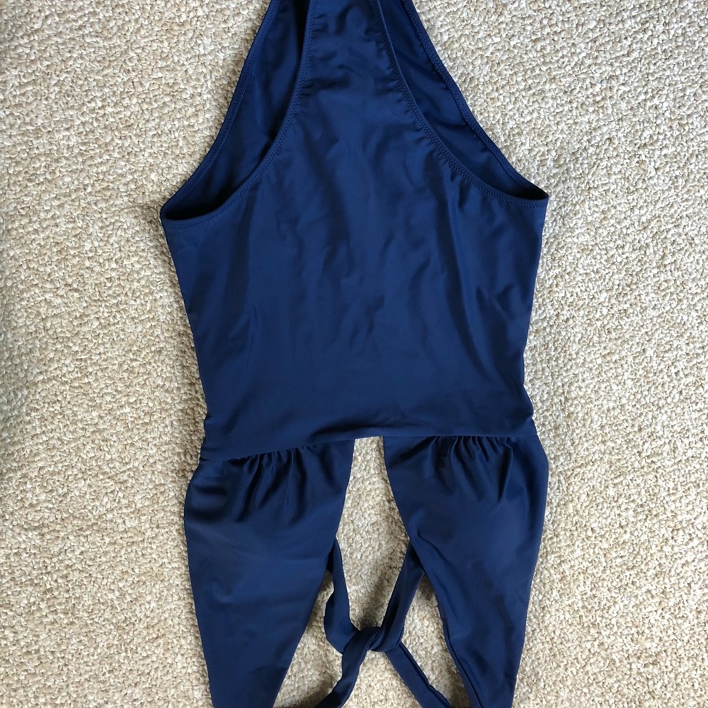 Summersalt Deep plunge admiral navy swimsuit